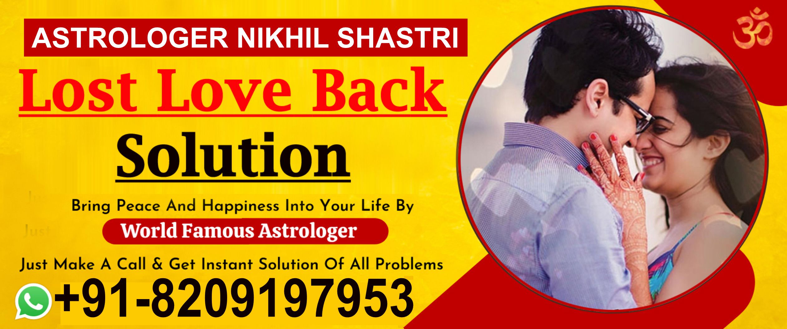 Astrologer Nikhil Shastri  +91-8209197953